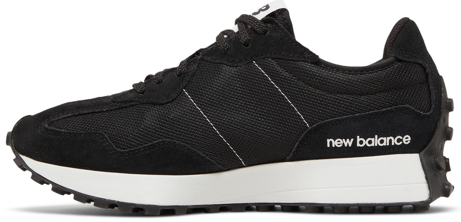 New Balance 327 White Black