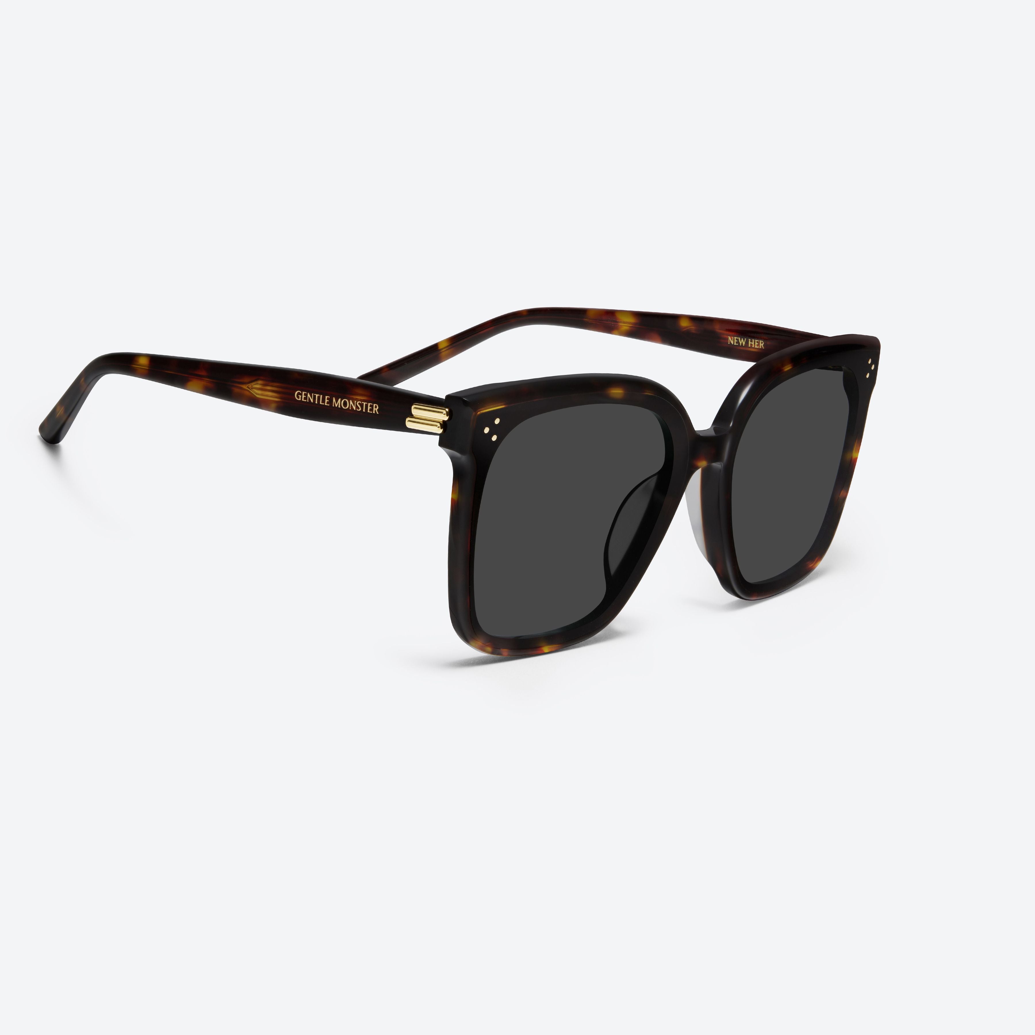 Gentle Monster New Her T1 Tortoise / Black
