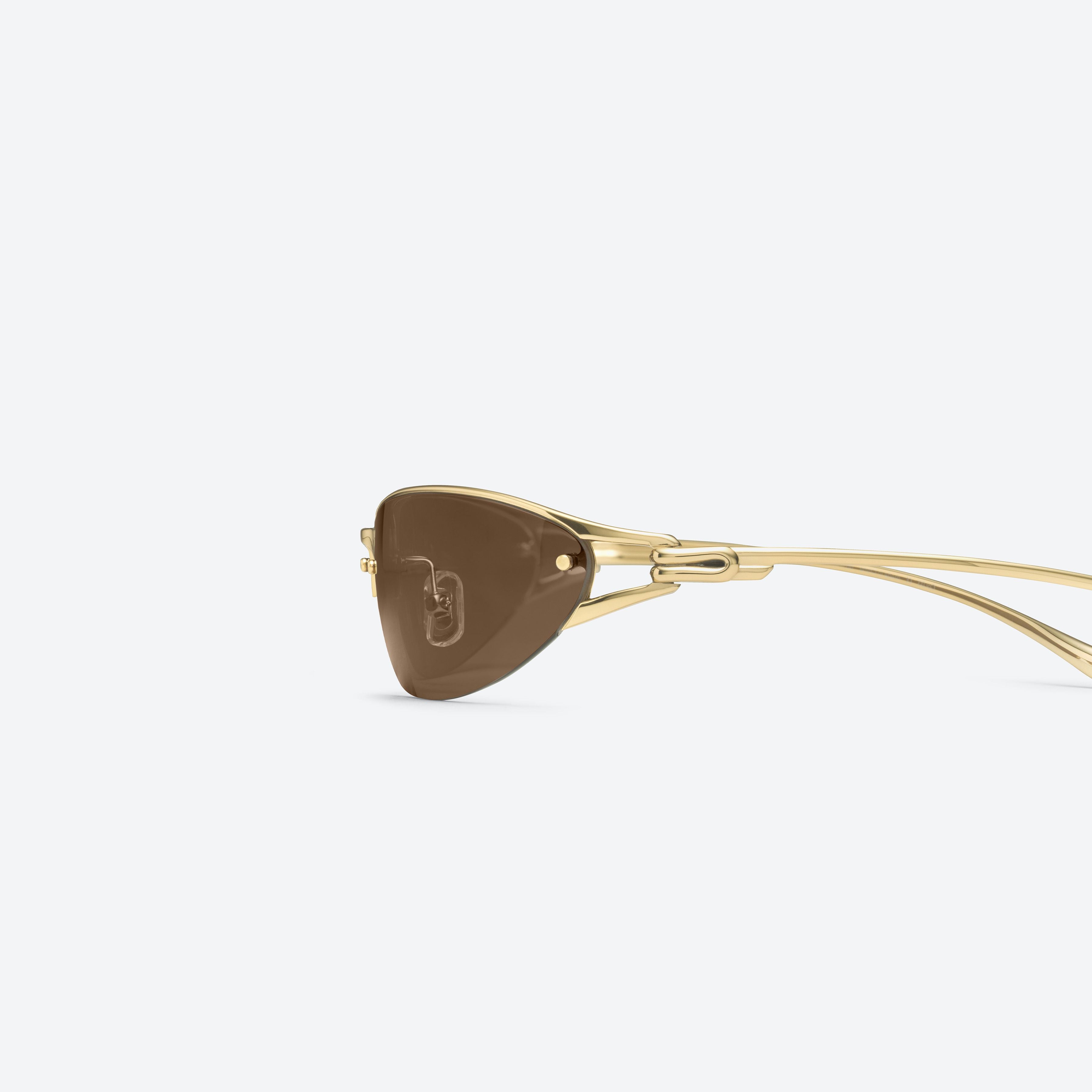 Gentle Monster Futura 03 Gold / Brown