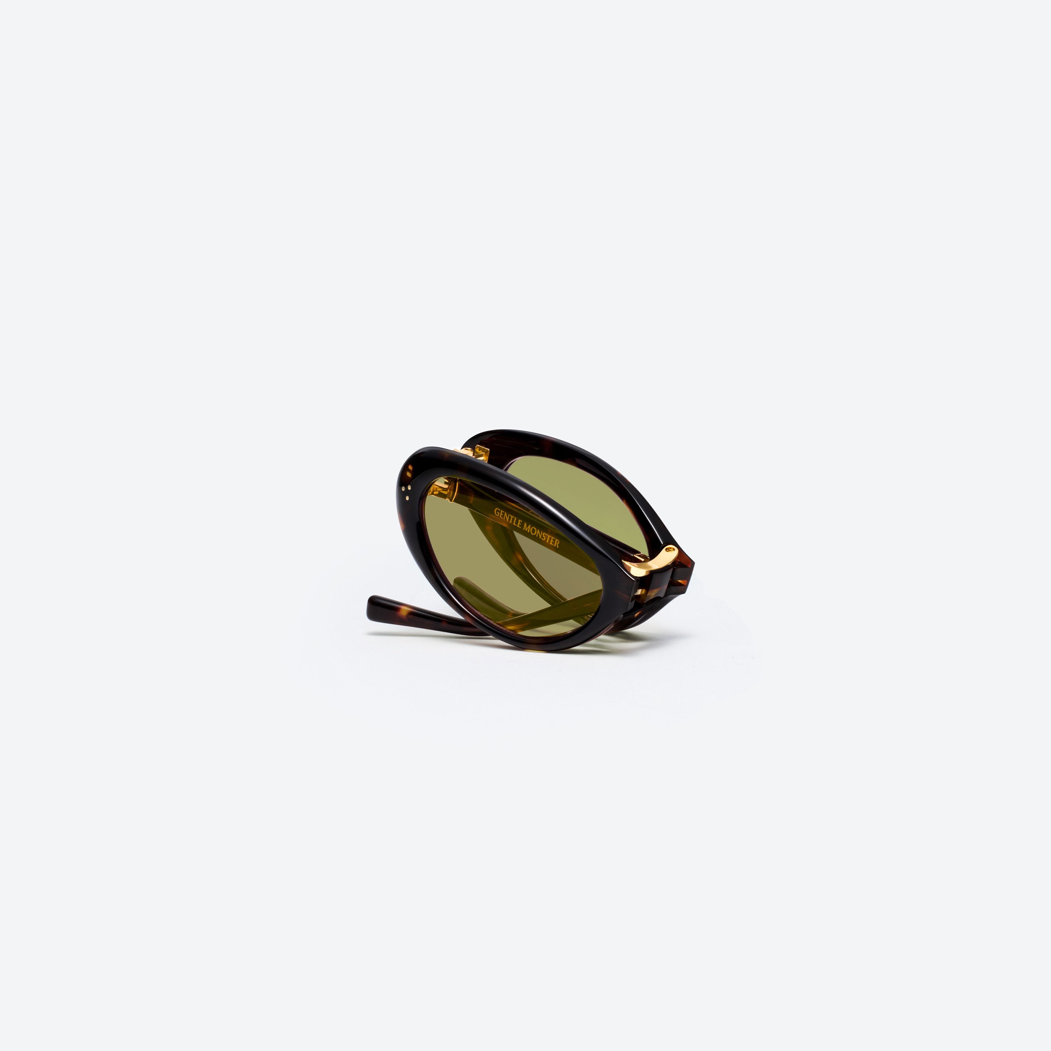 Gentle Monster Lolang T1 Tortoise / Green