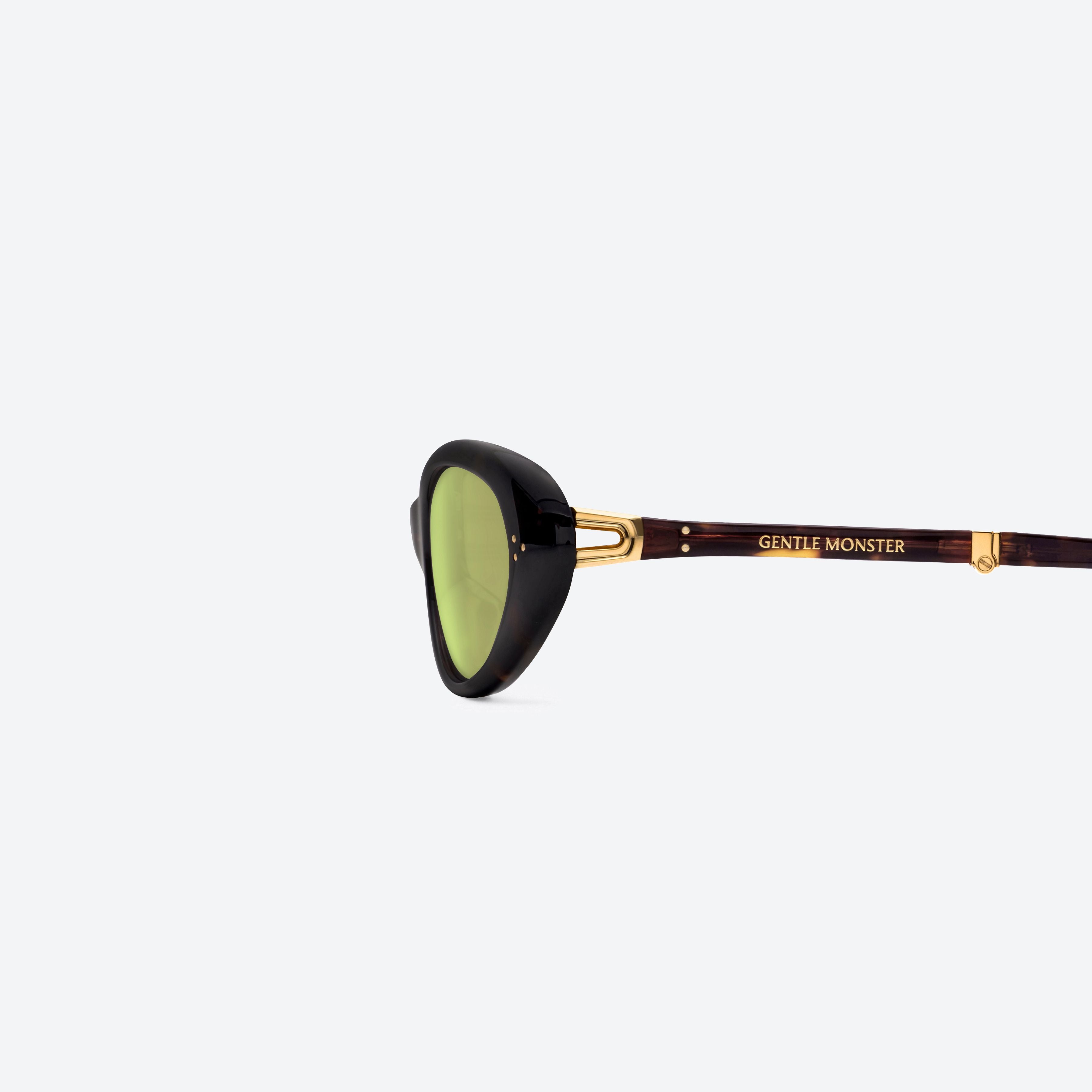 Gentle Monster Lolang T1 Tortoise / Green