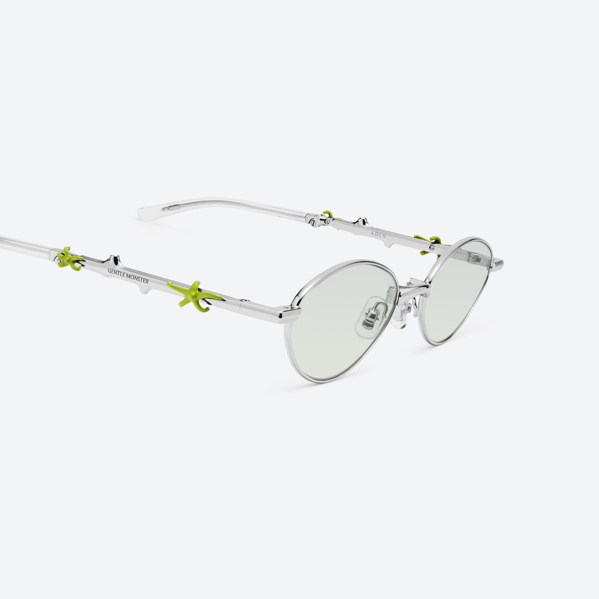 Gentle Monster Aden 02 Silver / Green