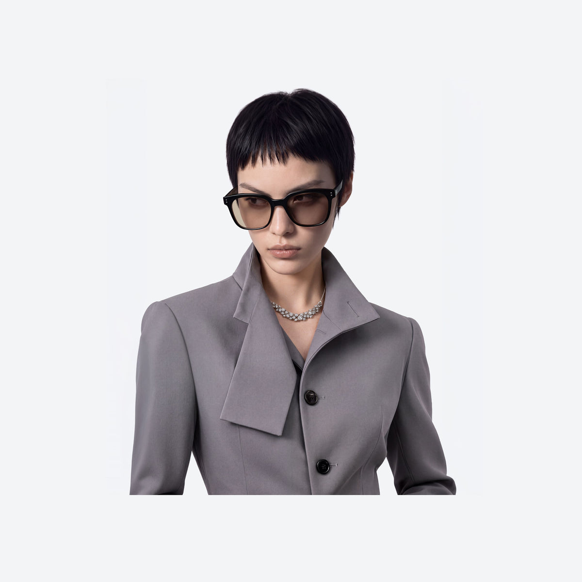 Gentle Monster Una.C W 01 Black / Brown