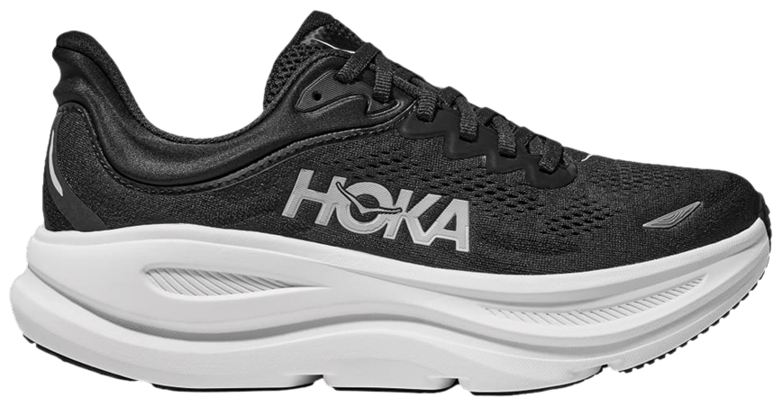 HOKA Bondi 9 Black White (W)