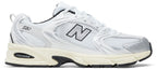 New Balance 530 White Metallic Silver