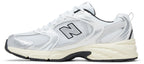 New Balance 530 White Metallic Silver