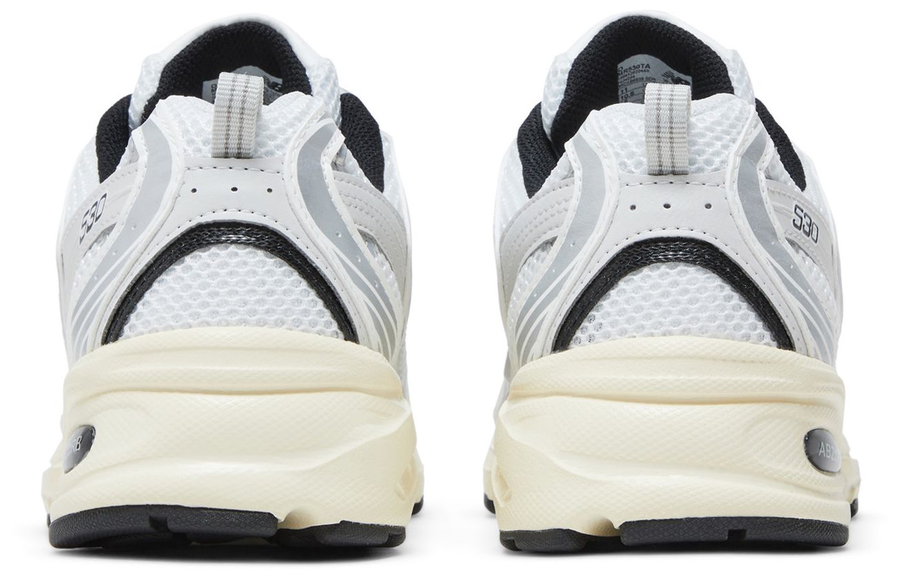 New Balance 530 White Metallic Silver