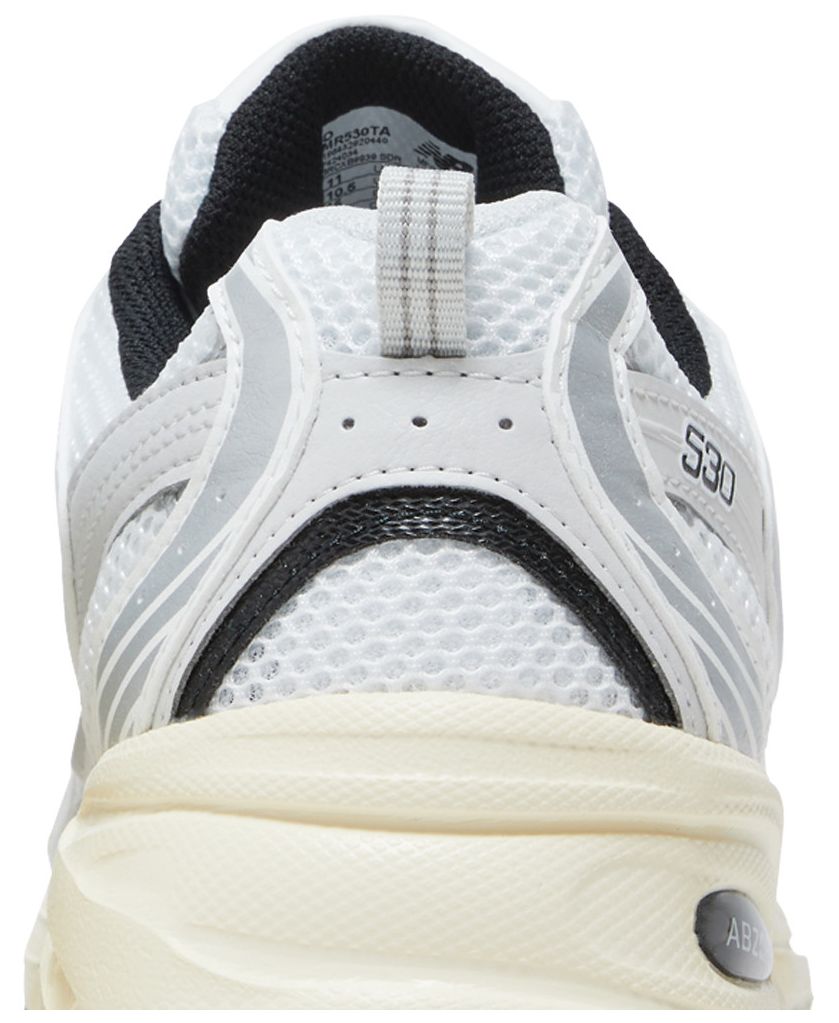 New Balance 530 White Metallic Silver