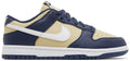 Nike Womens Dunk Low Next Nature Navy Gold