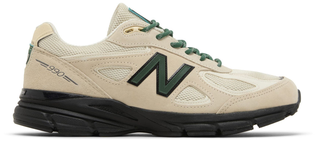 Teddy Santis x New Balance 990v4 Made in USA Macadamia Nut Black