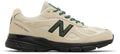 Teddy Santis x New Balance 990v4 Made in USA Macadamia Nut Black