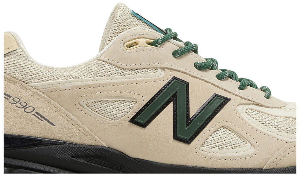 Teddy Santis x New Balance 990v4 Made in USA Macadamia Nut Black