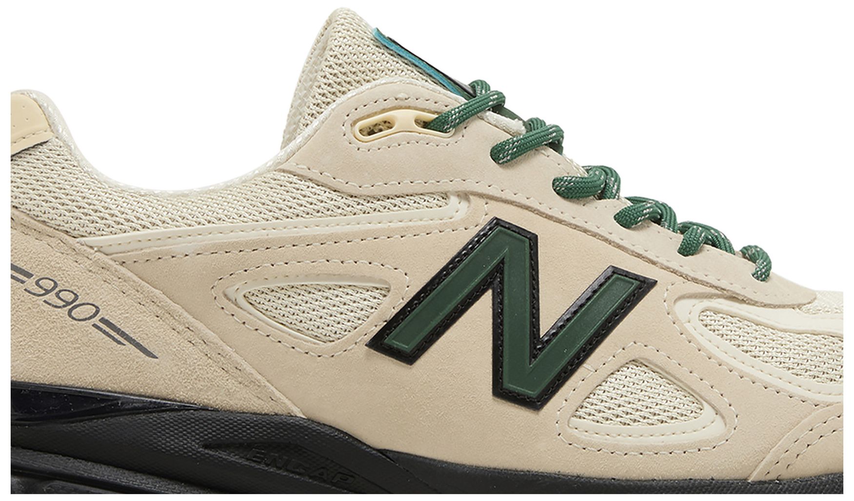 Teddy Santis x New Balance 990v4 Made in USA Macadamia Nut Black