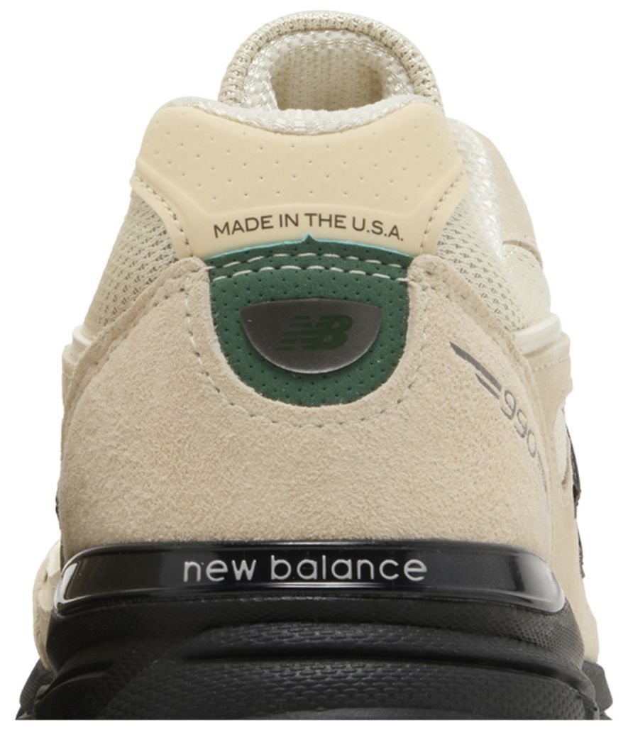 Teddy Santis x New Balance 990v4 Made in USA Macadamia Nut Black