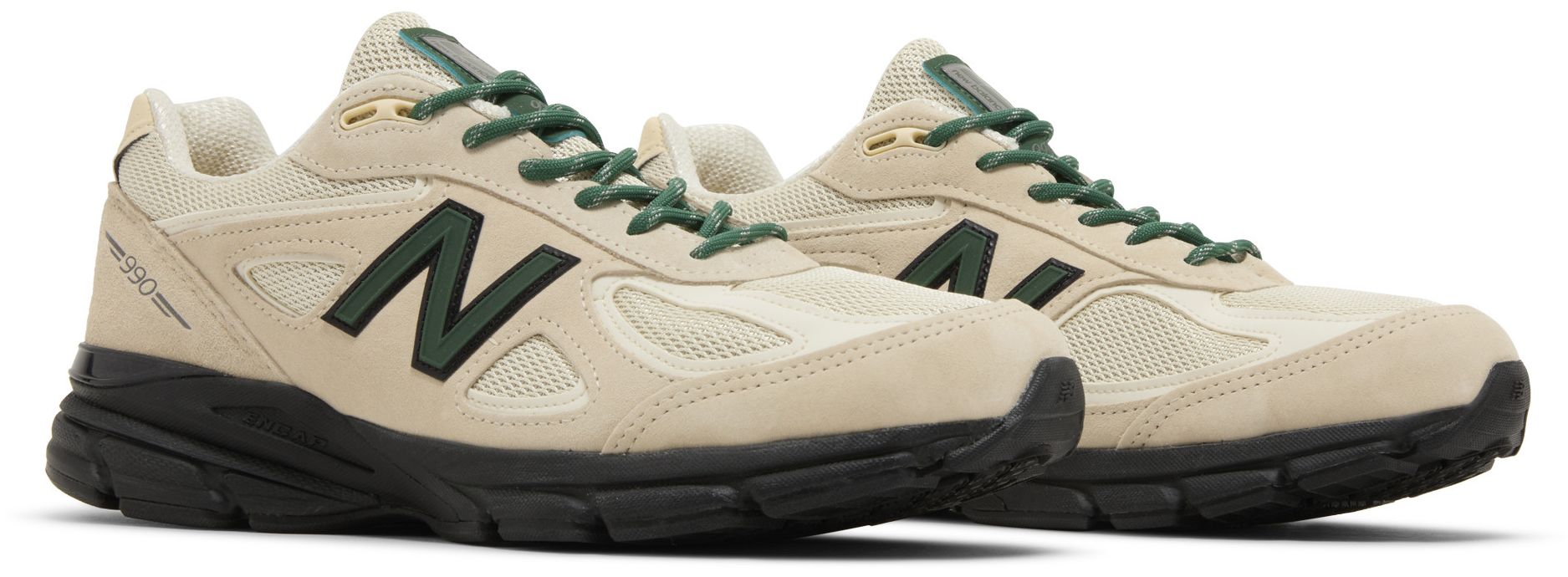 Teddy Santis x New Balance 990v4 Made in USA Macadamia Nut Black