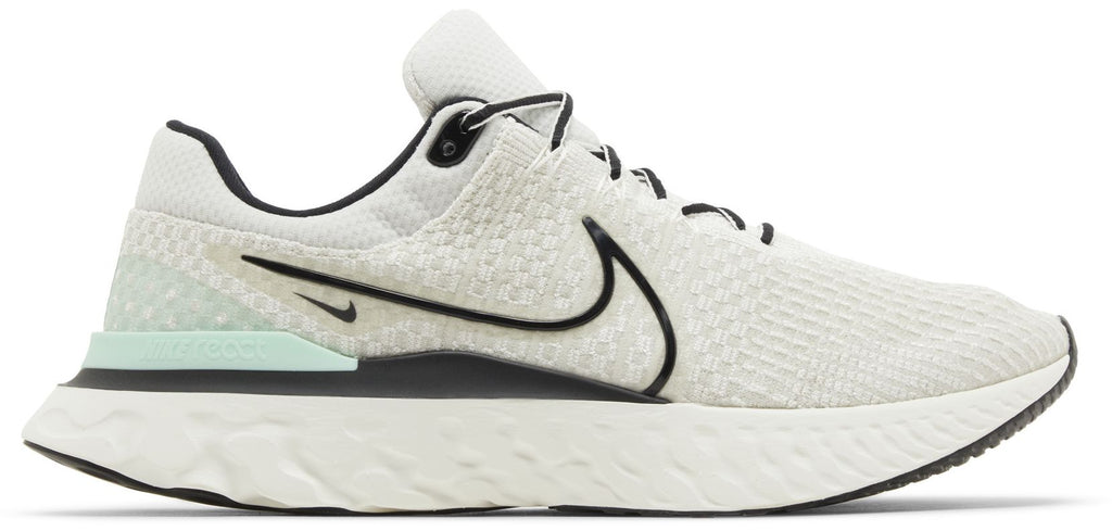 Nike React Infinity Run Flyknit 3 Phantom Black Mint