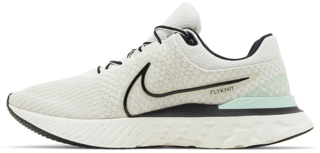 Nike React Infinity Run Flyknit 3 Phantom Black Mint