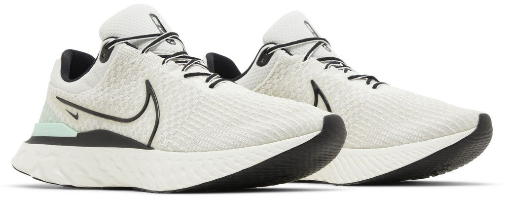Nike React Infinity Run Flyknit 3 Phantom Black Mint