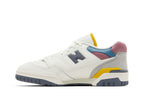 New Balance 550 Sea Salt Rosewood Lemon