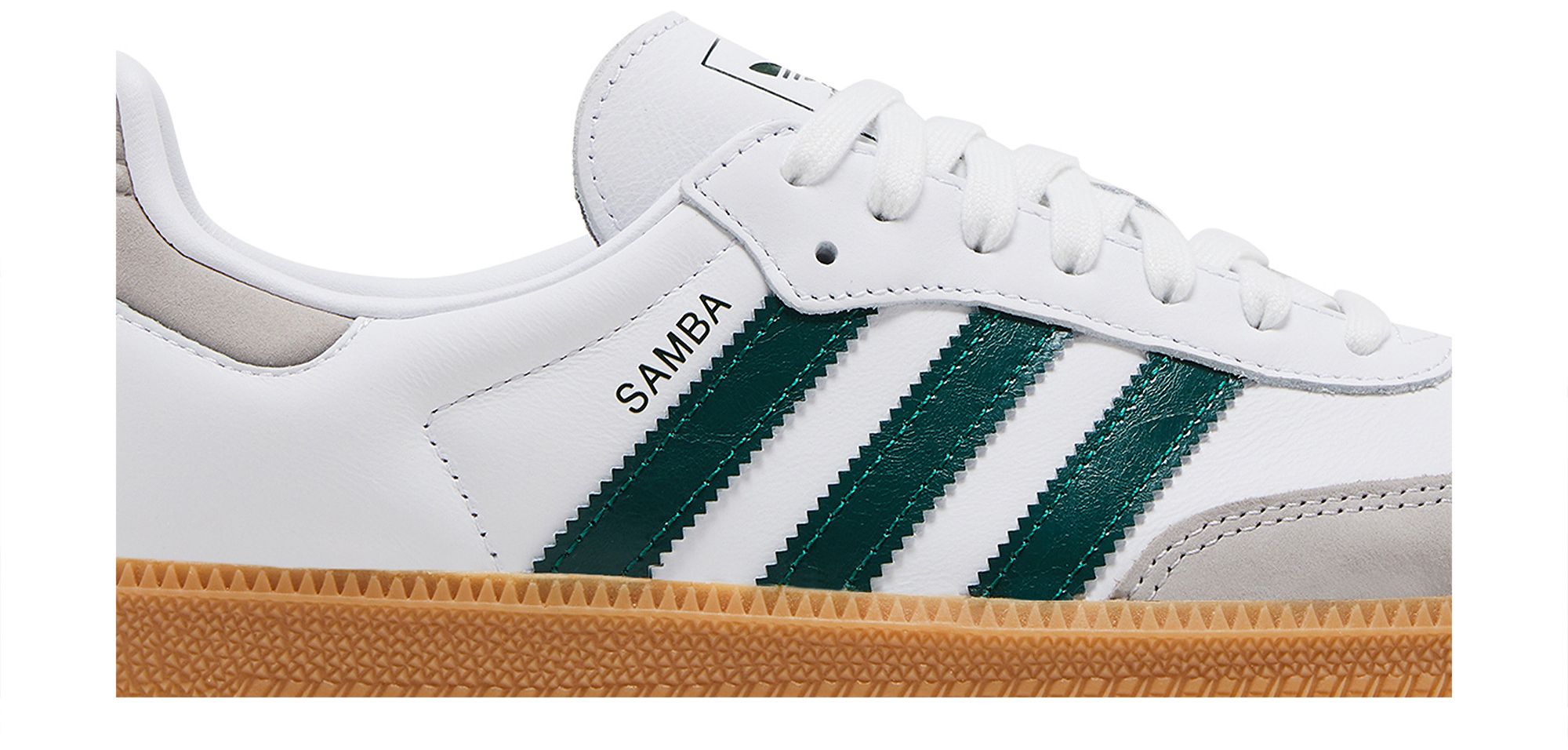 adidas Samba OG White Collegiate Green Gum (W)