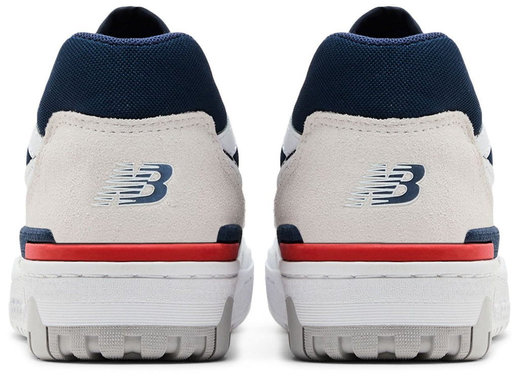 New Balance 550 White Navy True Red