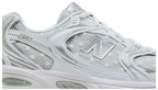 New Balance 530 White Silver Metallic Polka Dots