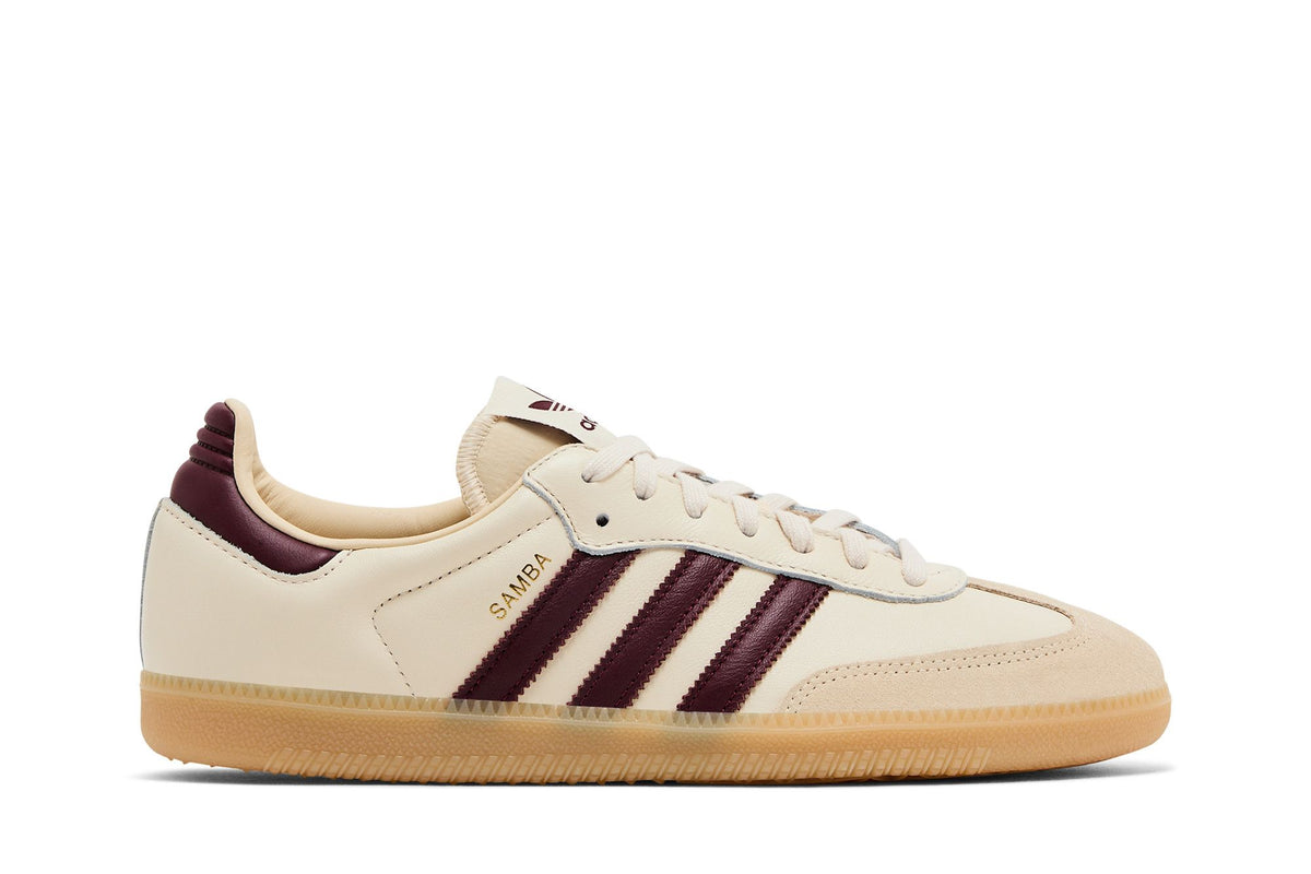adidas Samba OG Wonder White Shadow Red Gum