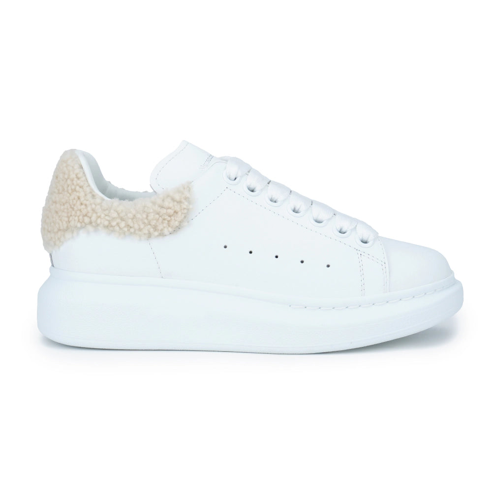 Alexander McQueen Oversized Sneaker White Beige (W)