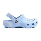 Crocs Cls Watercolor Marbled Clog Slipper Beyaz-Mavi (W)
