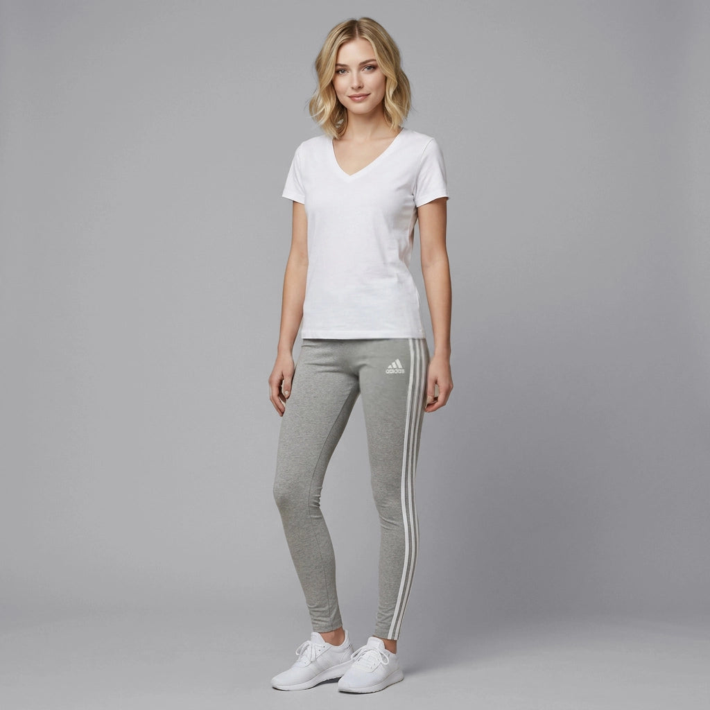Adidas Leggings Adicolor Classics 3-Stripes Tayt Gri (W)