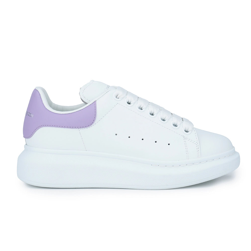 Alexander McQueen Oversized Sneaker White Lilac (W)
