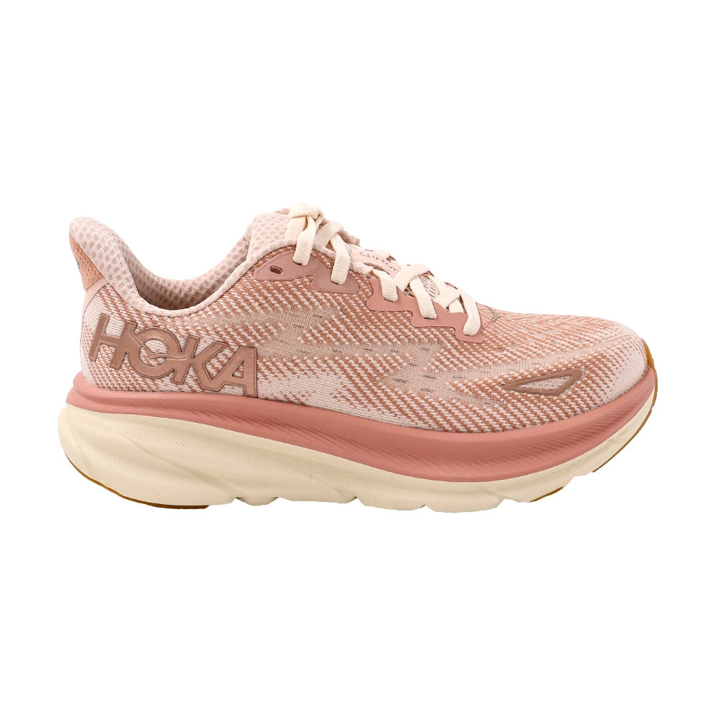 Hoka 1127896-SNC W Clifton 9 Shoe Pembe (W)