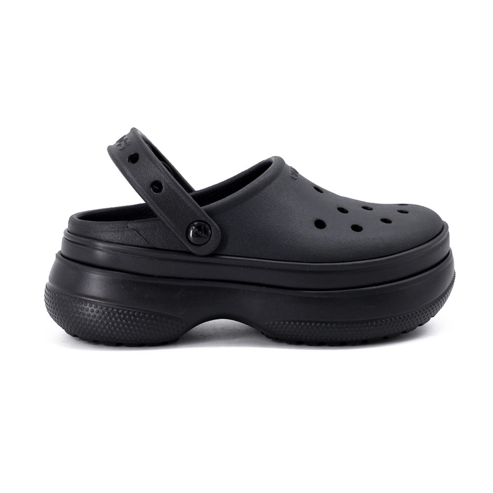 Crocs Classic Stacked Clog Slipper Siyah (W)