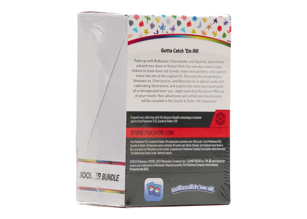 2023 Pokémon Scarlet & Violet 151 Booster Bundle