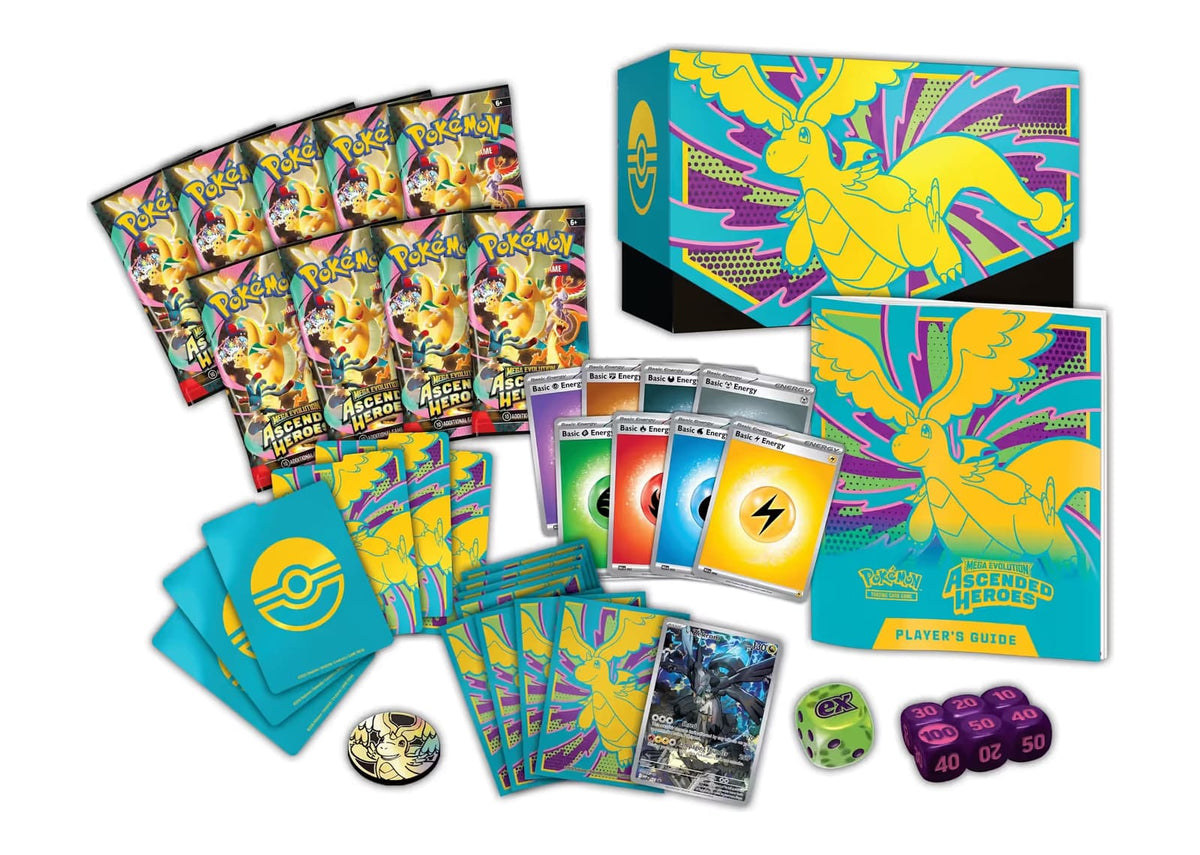 2026 Pokémon Mega Evolution Ascended Heroes Elite Trainer Box