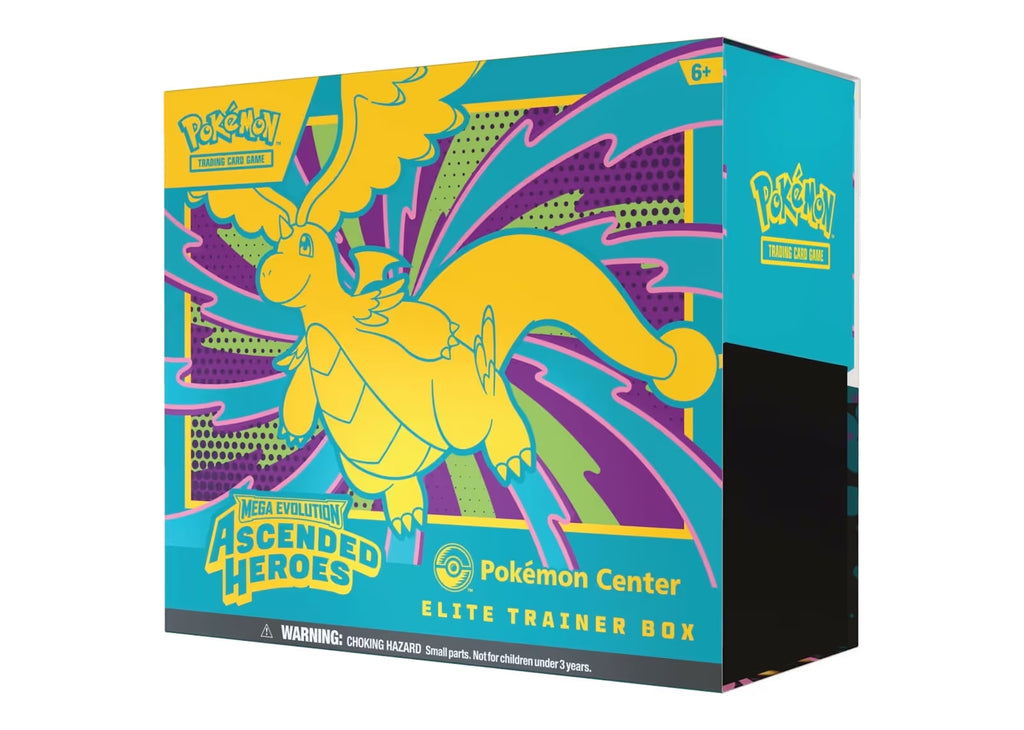 2026 Pokémon Mega Evolution Ascended Heroes Pokemon Center Elite Trainer Box
