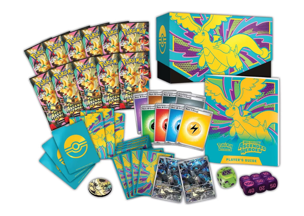2026 Pokémon Mega Evolution Ascended Heroes Pokemon Center Elite Trainer Box