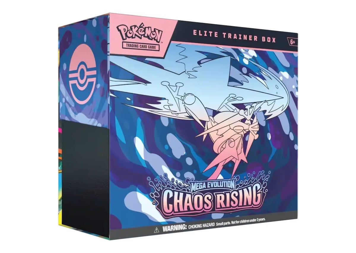 2026 Pokémon Mega Evolution Chaos Rising Elite Trainer Box