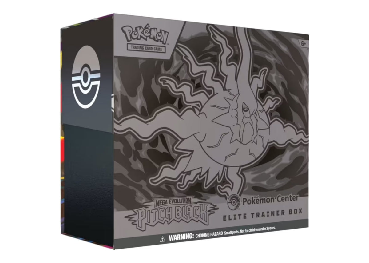 2026 Pokémon Mega Evolution Pitch Black Pokemon Center Elite Trainer Box