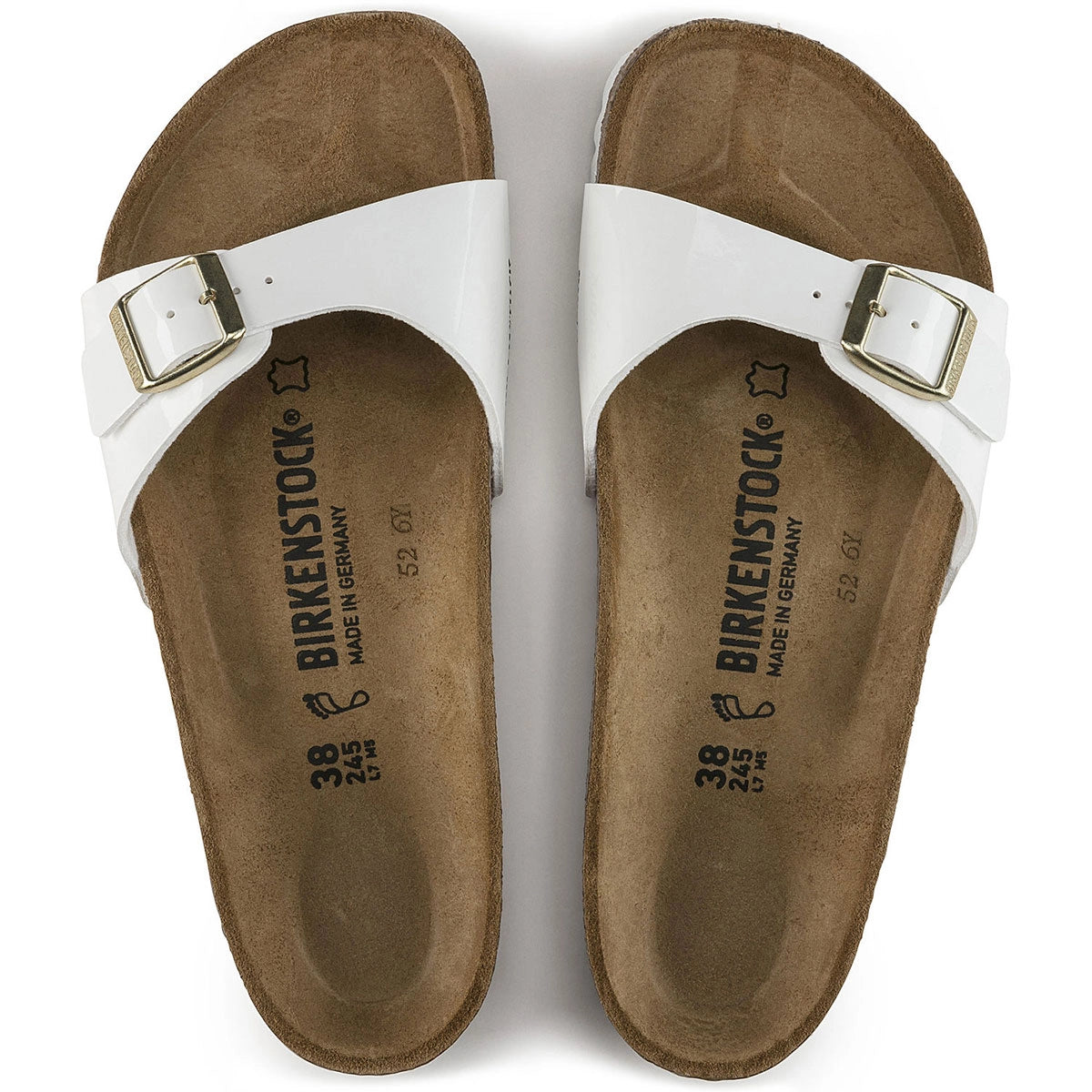 Birkenstock Madrid Bs 1005309 Slipper Beyaz (W)