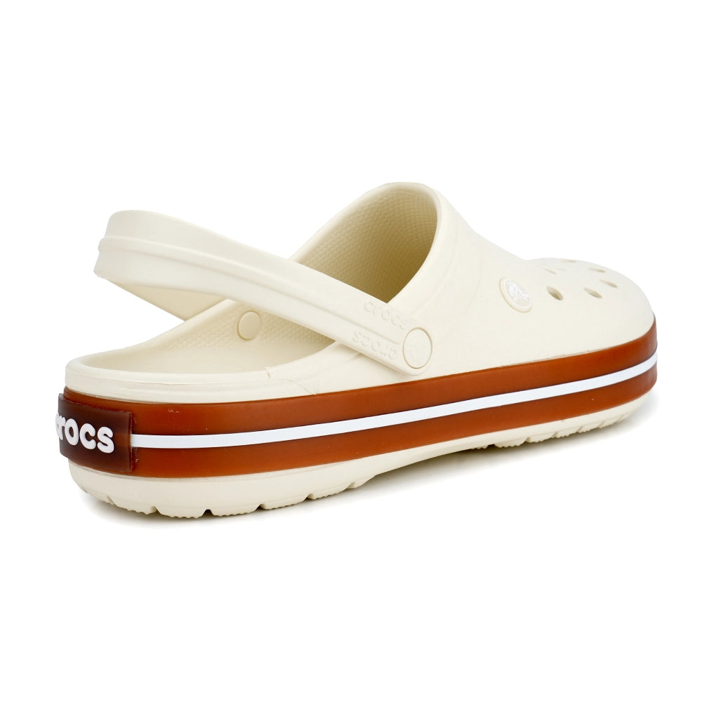 Crocs Crocband Gum Clog Slipper Krem