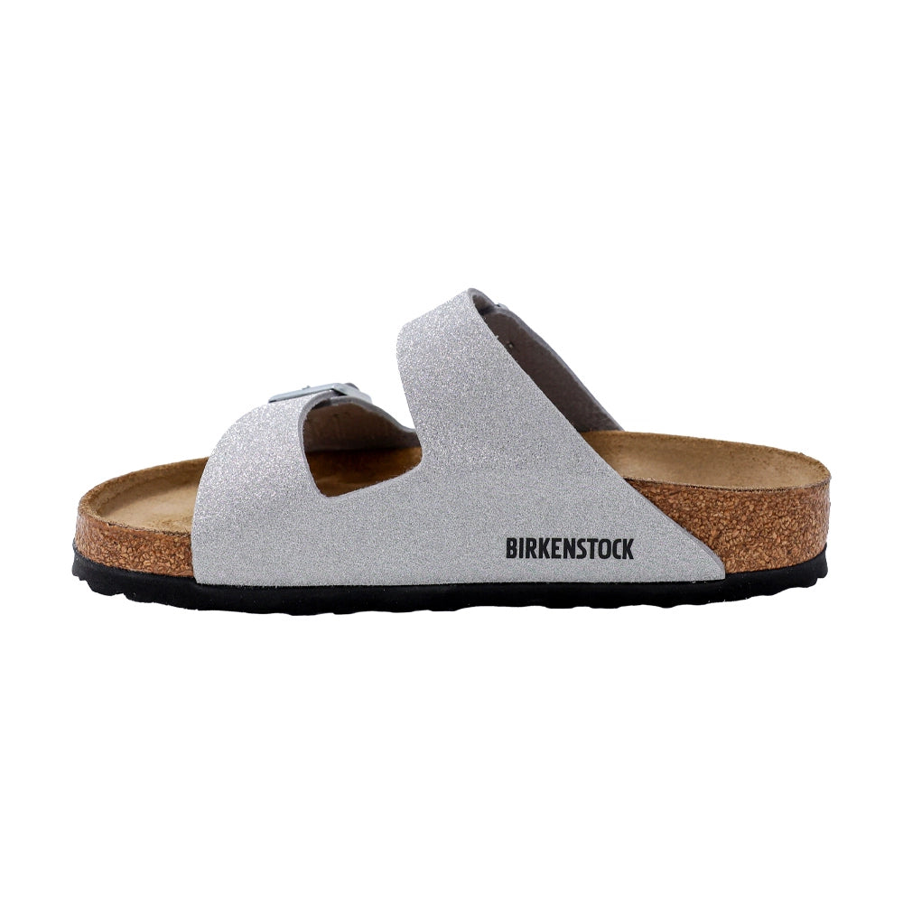Birkenstock Arizona Syn Glitter 1030101 Slipper Gümüş (W)