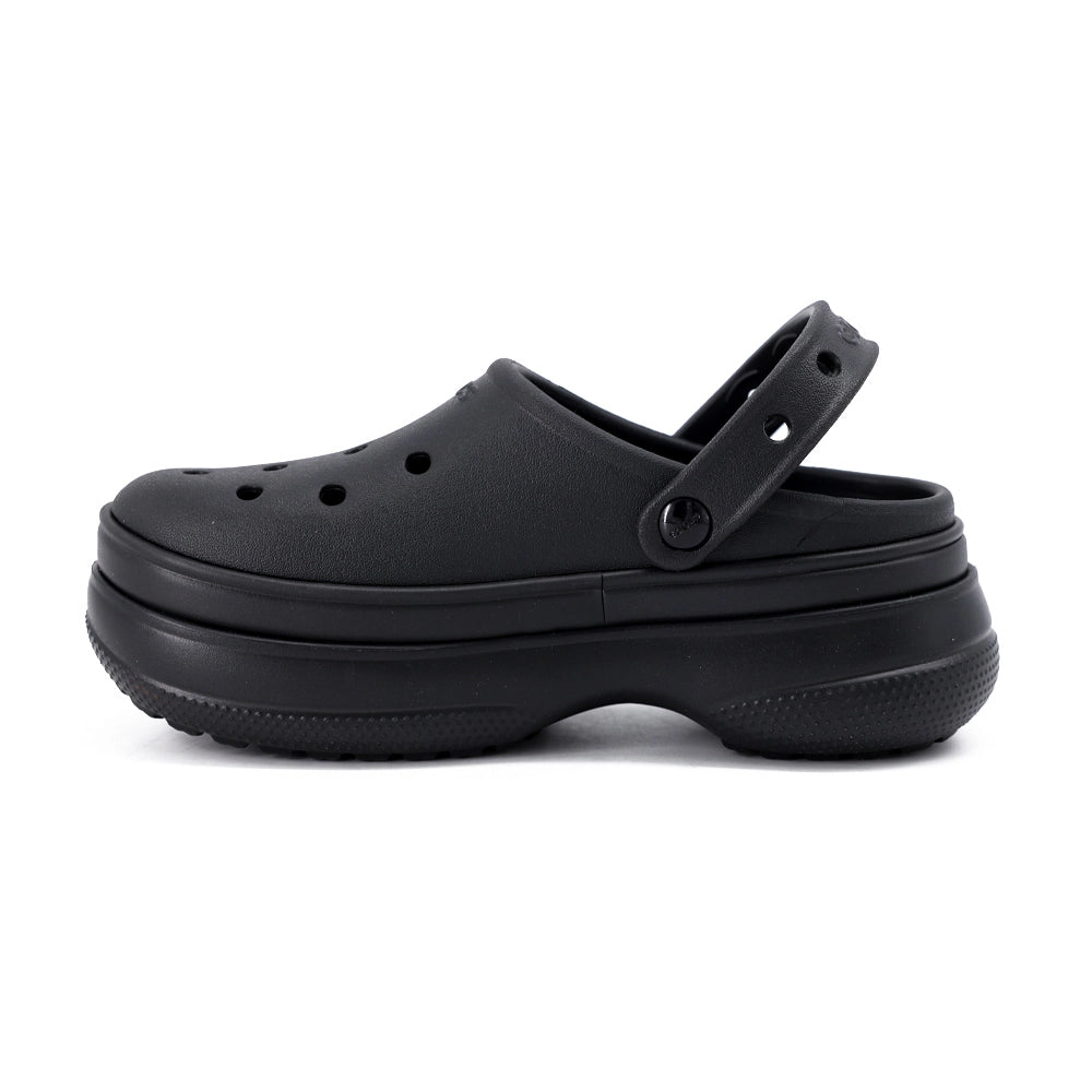 Crocs Classic Stacked Clog Slipper Siyah (W)
