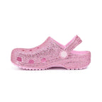 Crocs Classic Chunky Glitter Clog T Slipper Pembe (Kids)