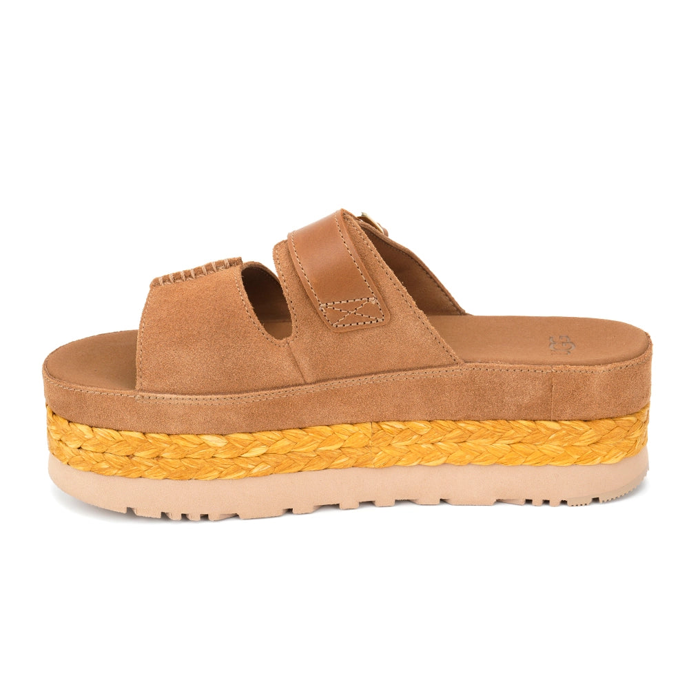 Ugg Aubrey Platform Slipper Kahve (W)
