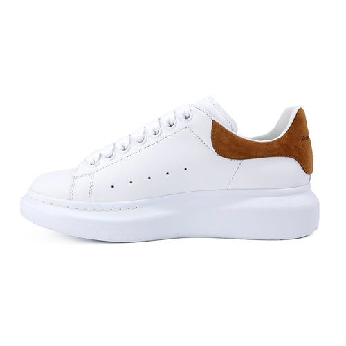 Alexander McQueen Oversized Sneaker White Kahve