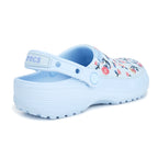 Crocs Classic Crafted Floral Clog Slipper Mavi (W)