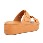 Crocs Brooklyn Buckle Lowwdg Slipper Açık Kahverengi (W)