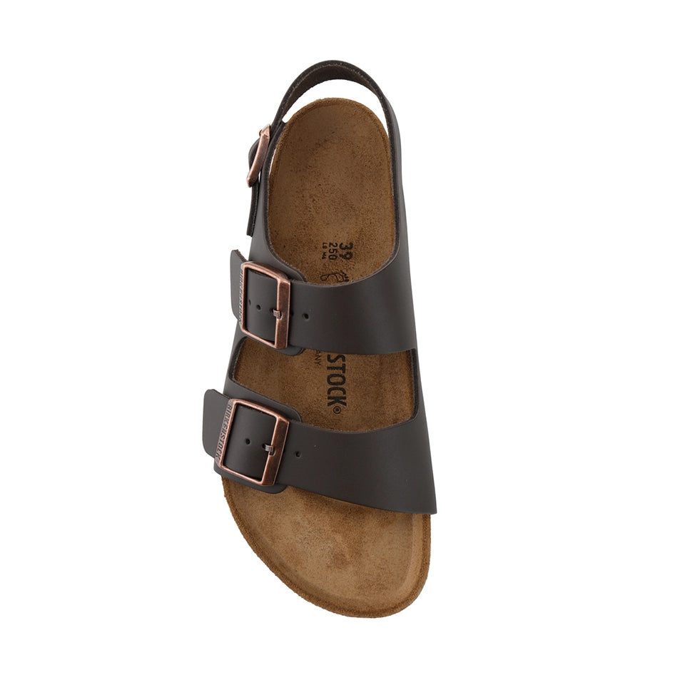Birkenstock Milano Bs 34101 Slipper Koyu Kahverengi
