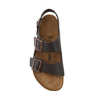 Birkenstock Milano Bs 34101 Slipper Koyu Kahverengi